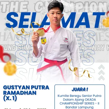 Juara 1 Dalam Ajang OKADA CHAMPIONSHIP SERIES-II B