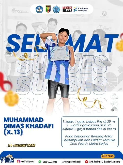 SMA Perintis 2 Bandar Lampung Raih Prestasi Gemilang di Orca Fest IV Metro Series